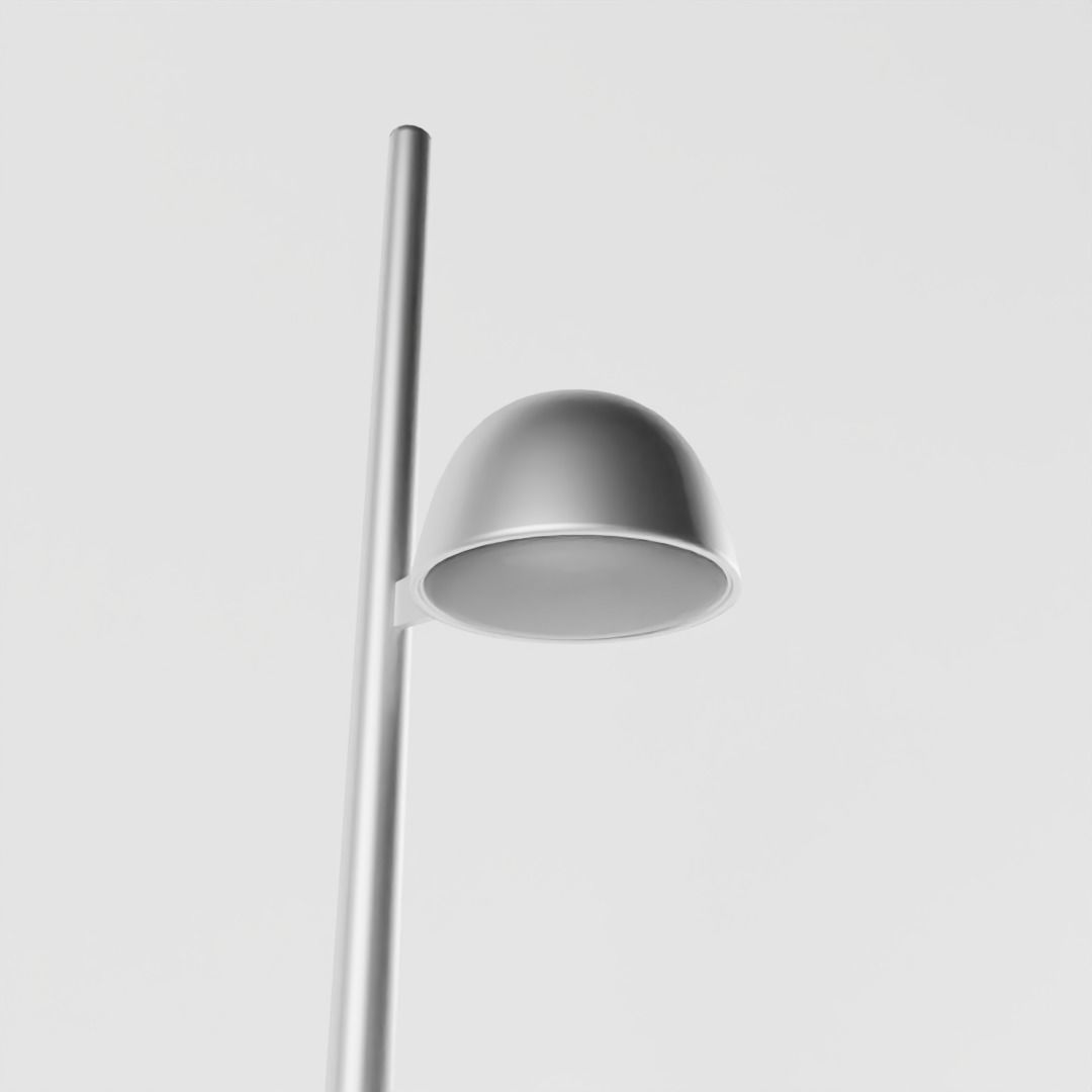 Modern Street Lamp Low-poly 3D model_2