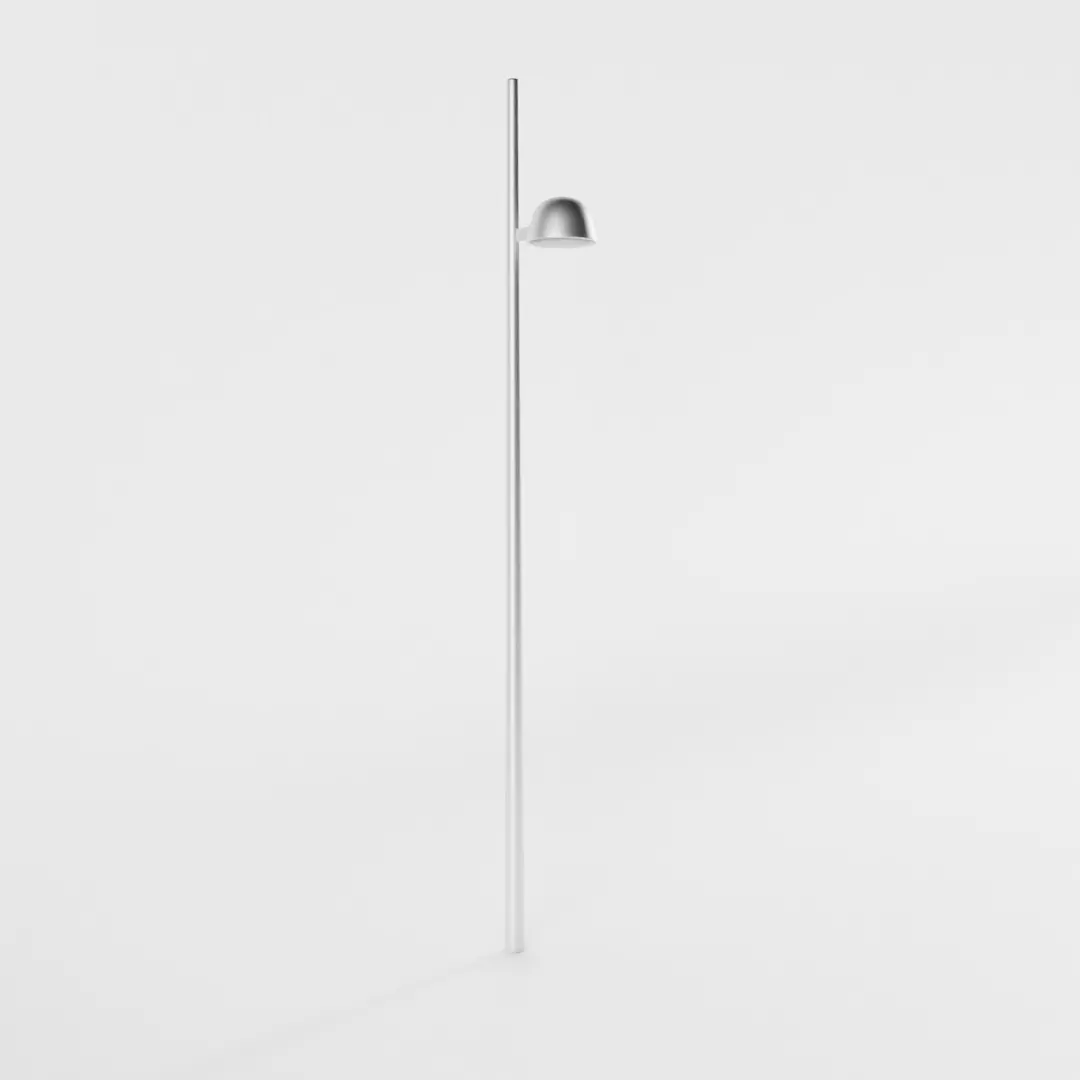 Modern Street Lamp Low-poly 3D model_0