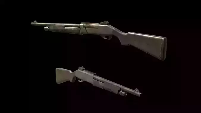 M1014 Drobavik 3d model