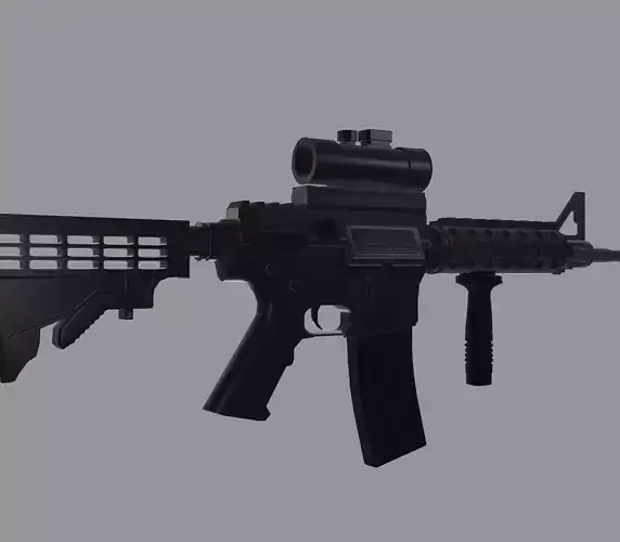 M4A1 assault rifle gun