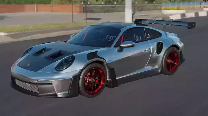 2023 Porsche 911 GT3 CUP 3D model