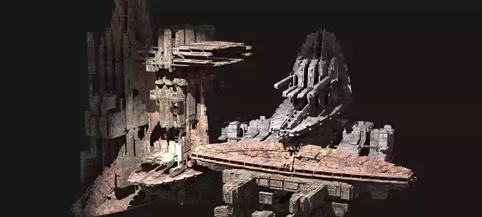 Mega City 1 kitbash 2