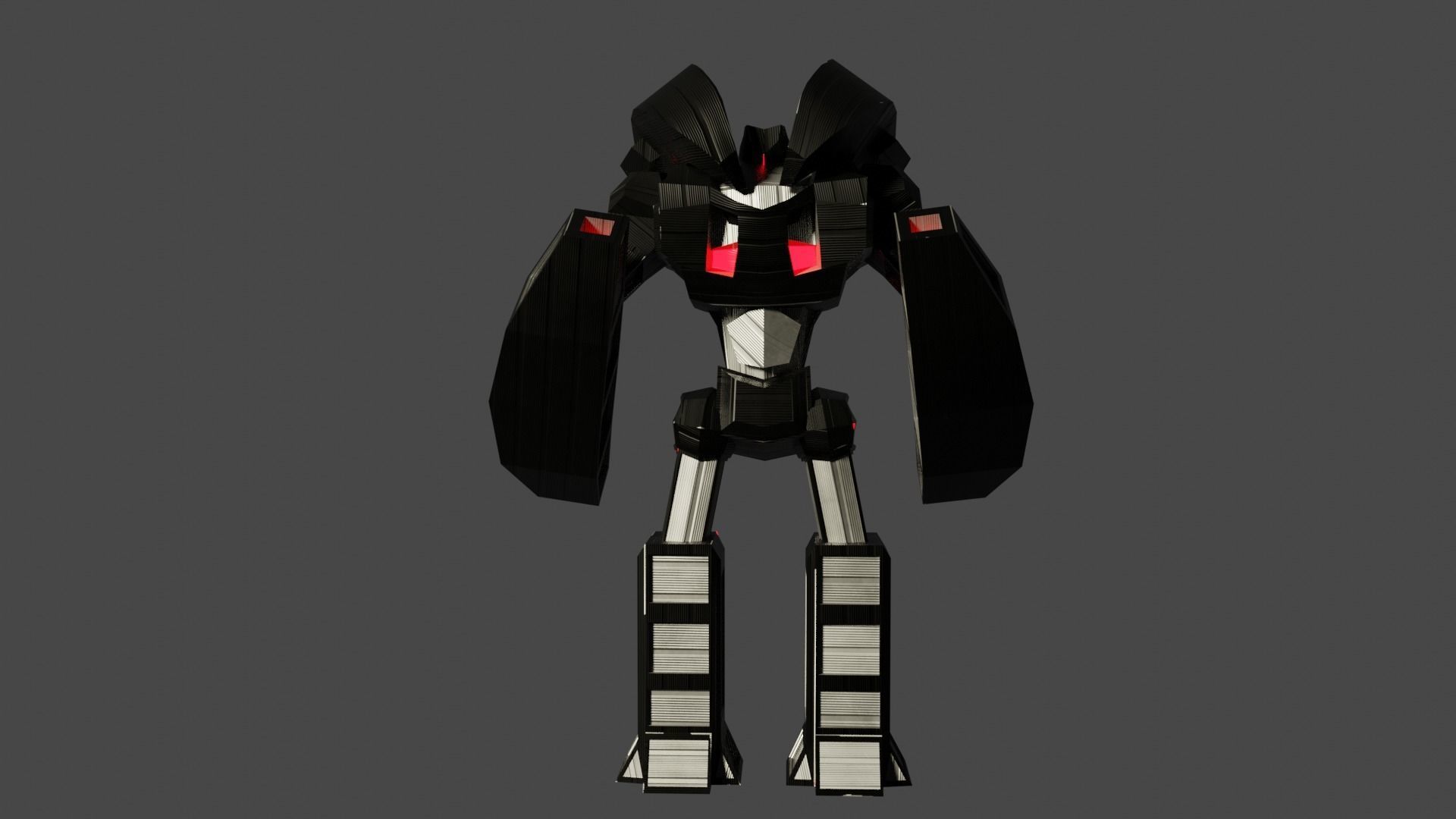 Tank - The Bot Free low-poly 3D model_5