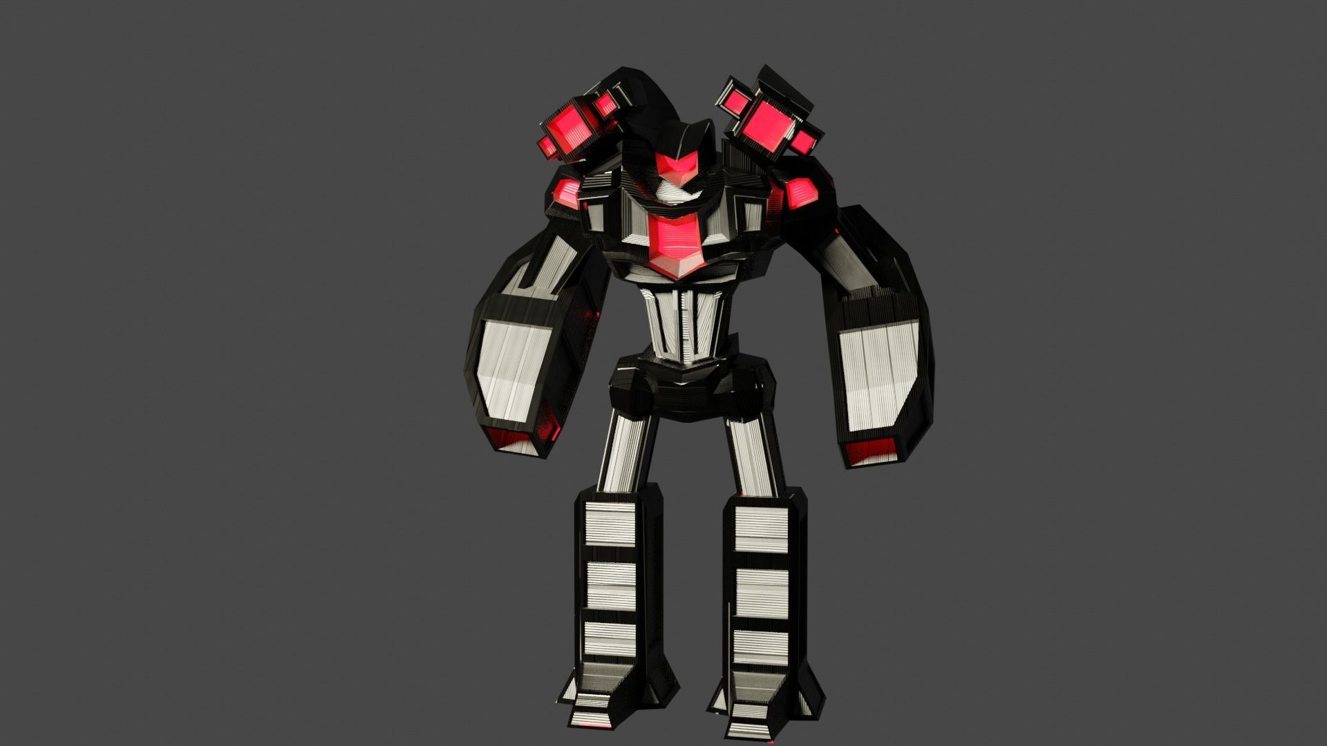 Tank - The Bot Free low-poly 3D model_4