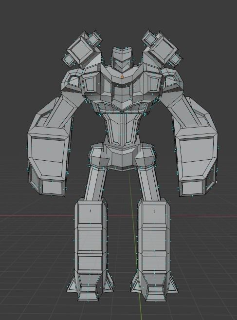 Tank - The Bot Free low-poly 3D model_8