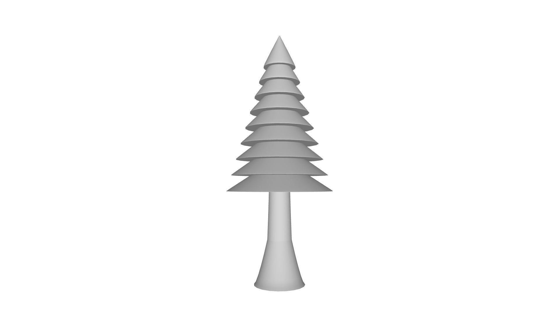 Base Model Tree 3D model_1