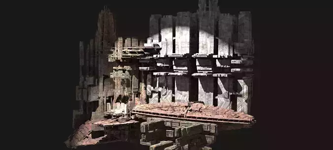 Mega City  Space Station Kit bash 