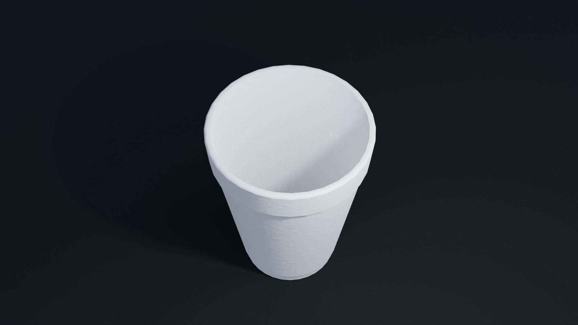 Reallistic Styrofoam Cup 4K Textures Low-poly 3D model_5