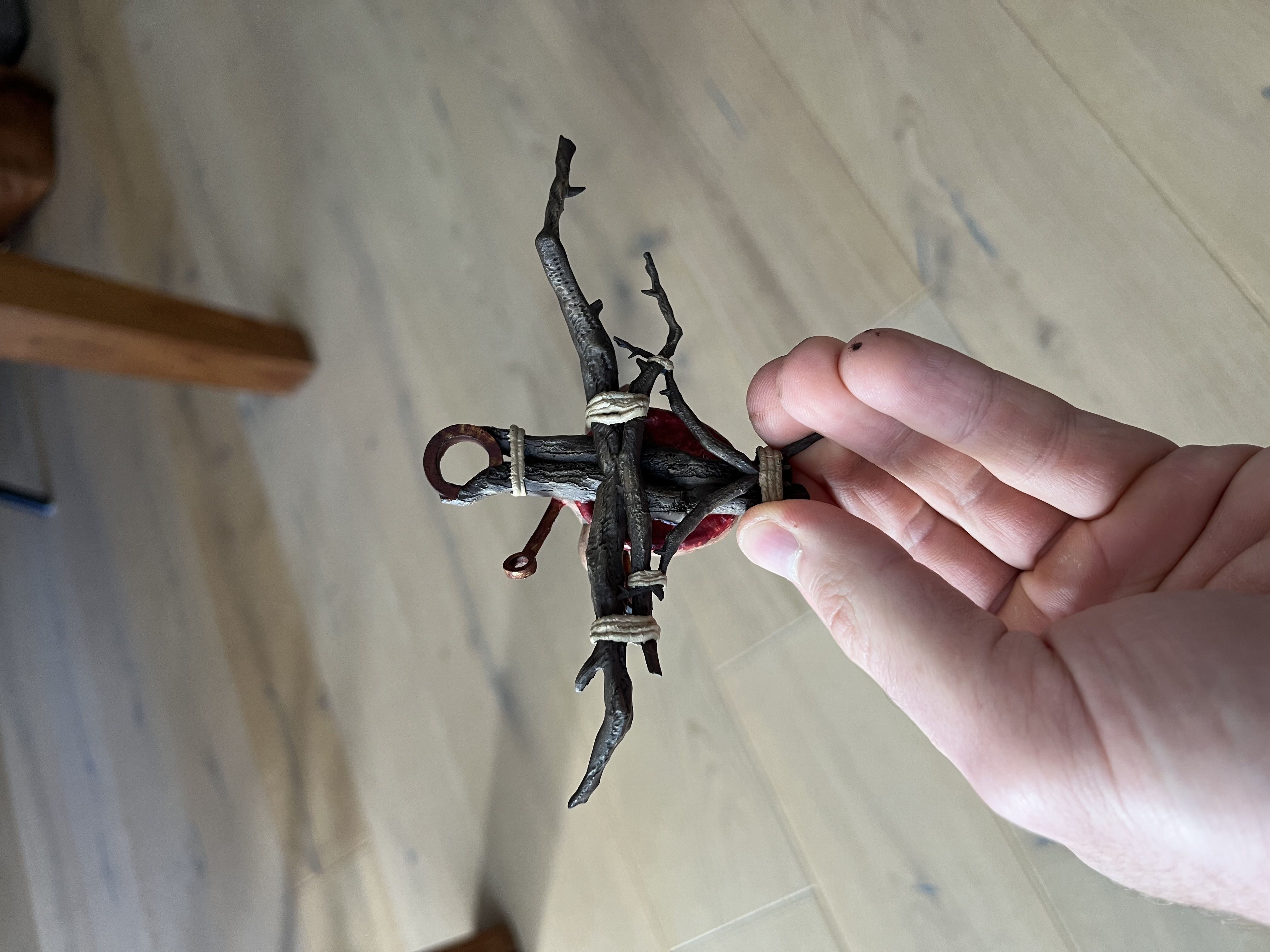 Hunt Showdown Fanart Chain or Necklace pendant Butcher Free 3D print model_4