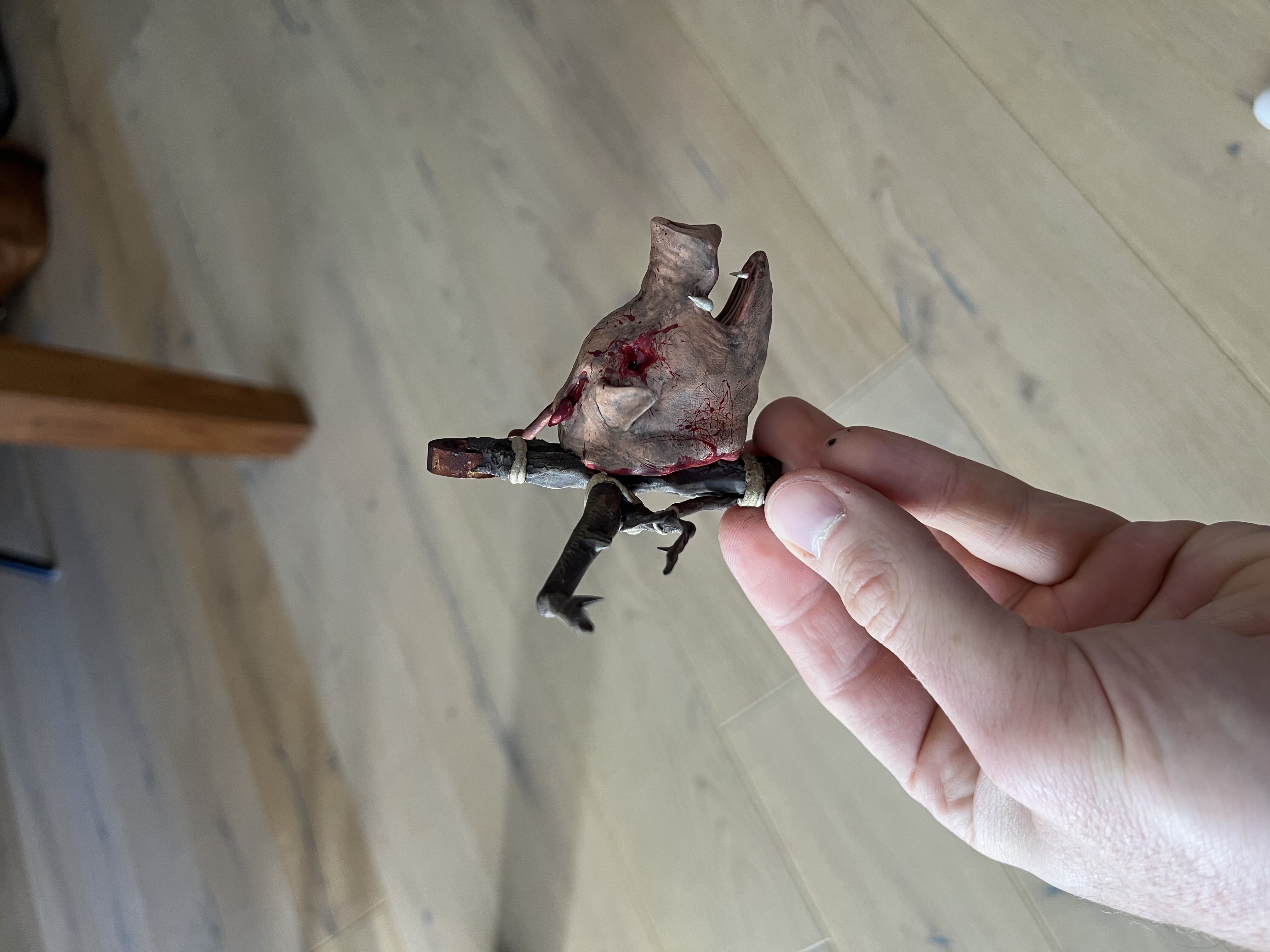 Hunt Showdown Fanart Chain or Necklace pendant Butcher Free 3D print model_3