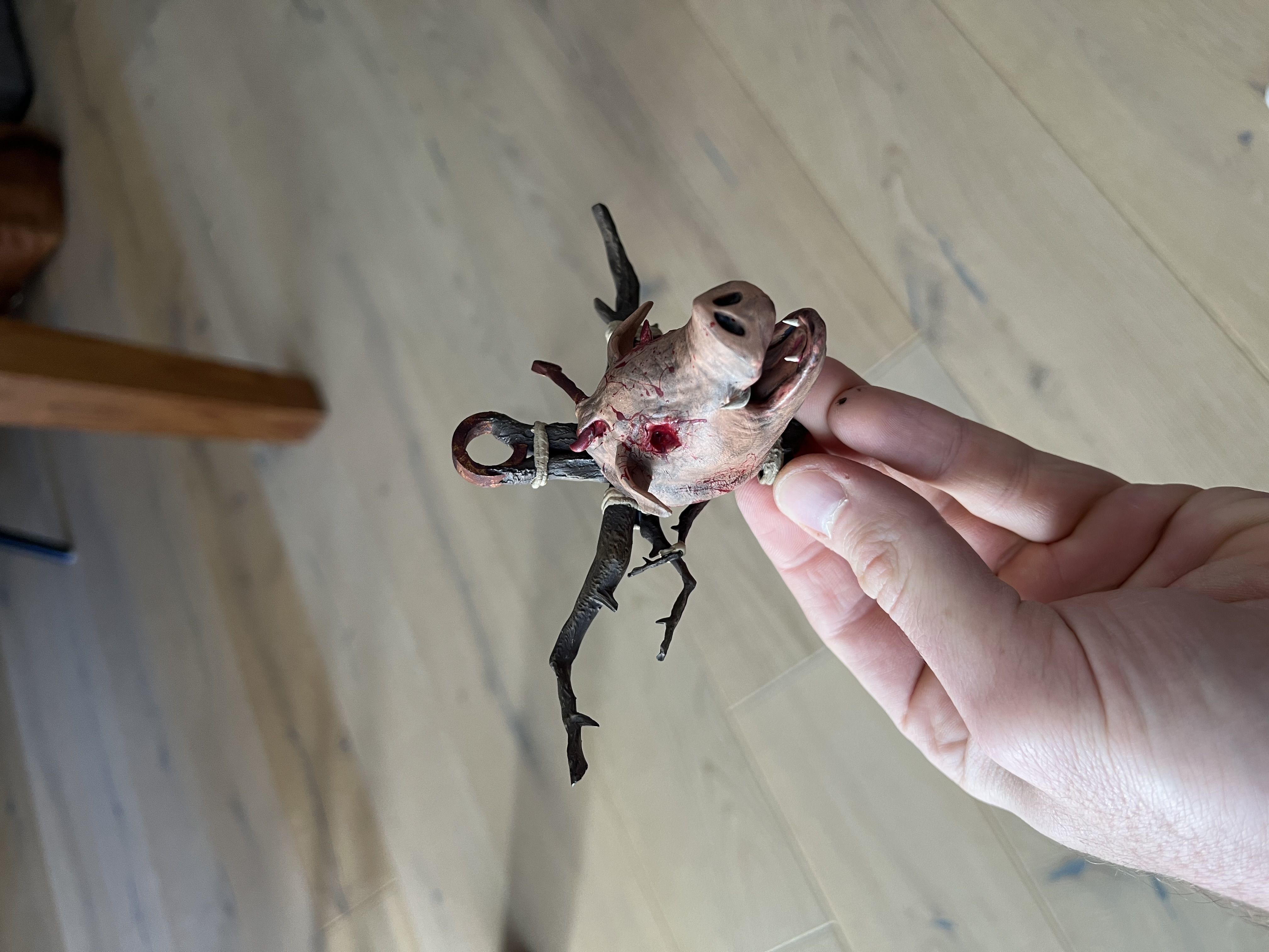 Hunt Showdown Fanart Chain or Necklace pendant Butcher Free 3D print model_5