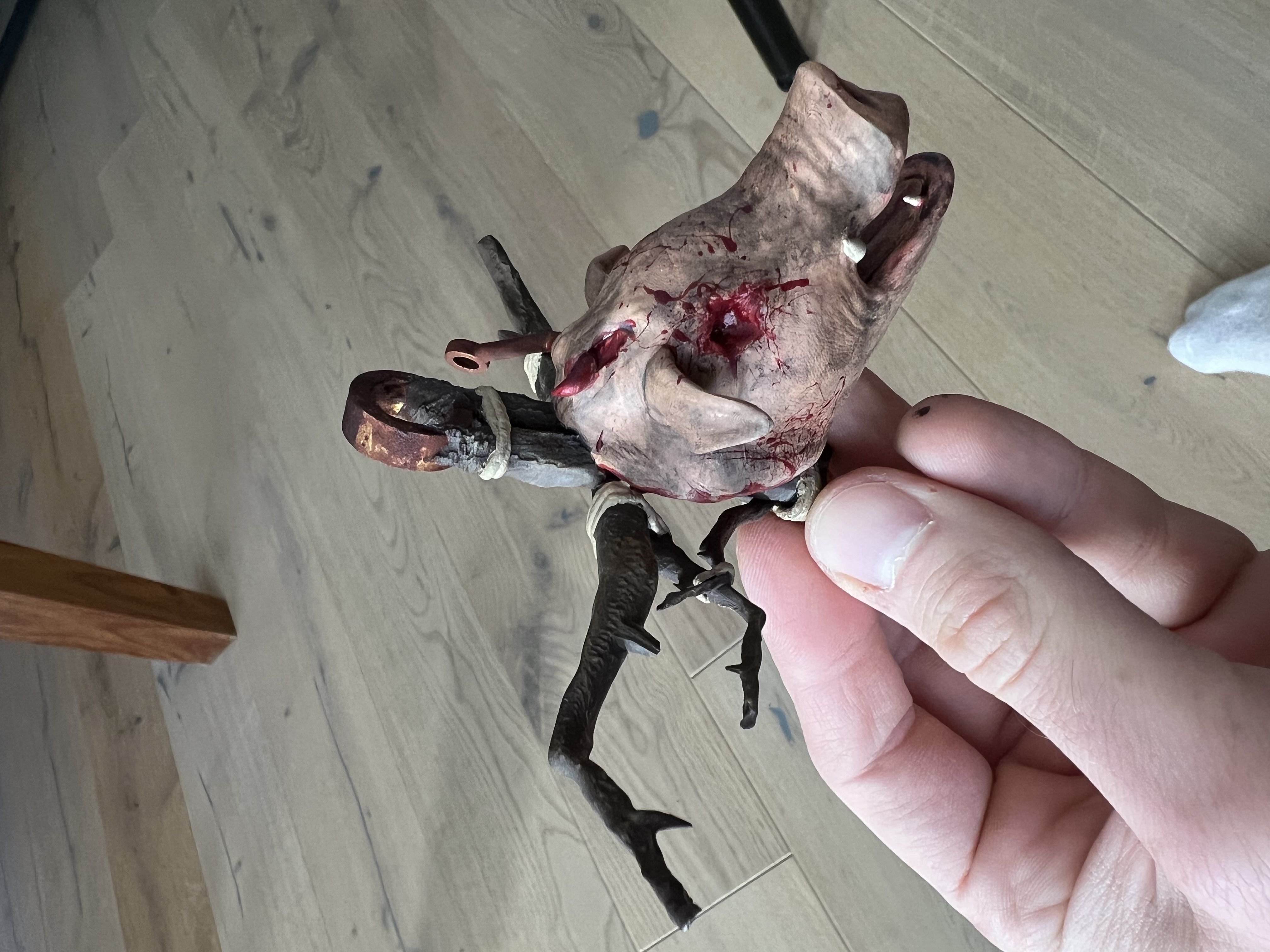 Hunt Showdown Fanart Chain or Necklace pendant Butcher Free 3D print model_2