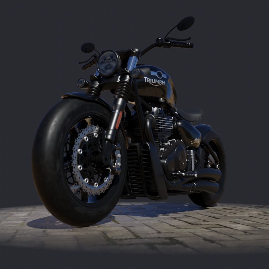 Bober Triumph 3D model_12