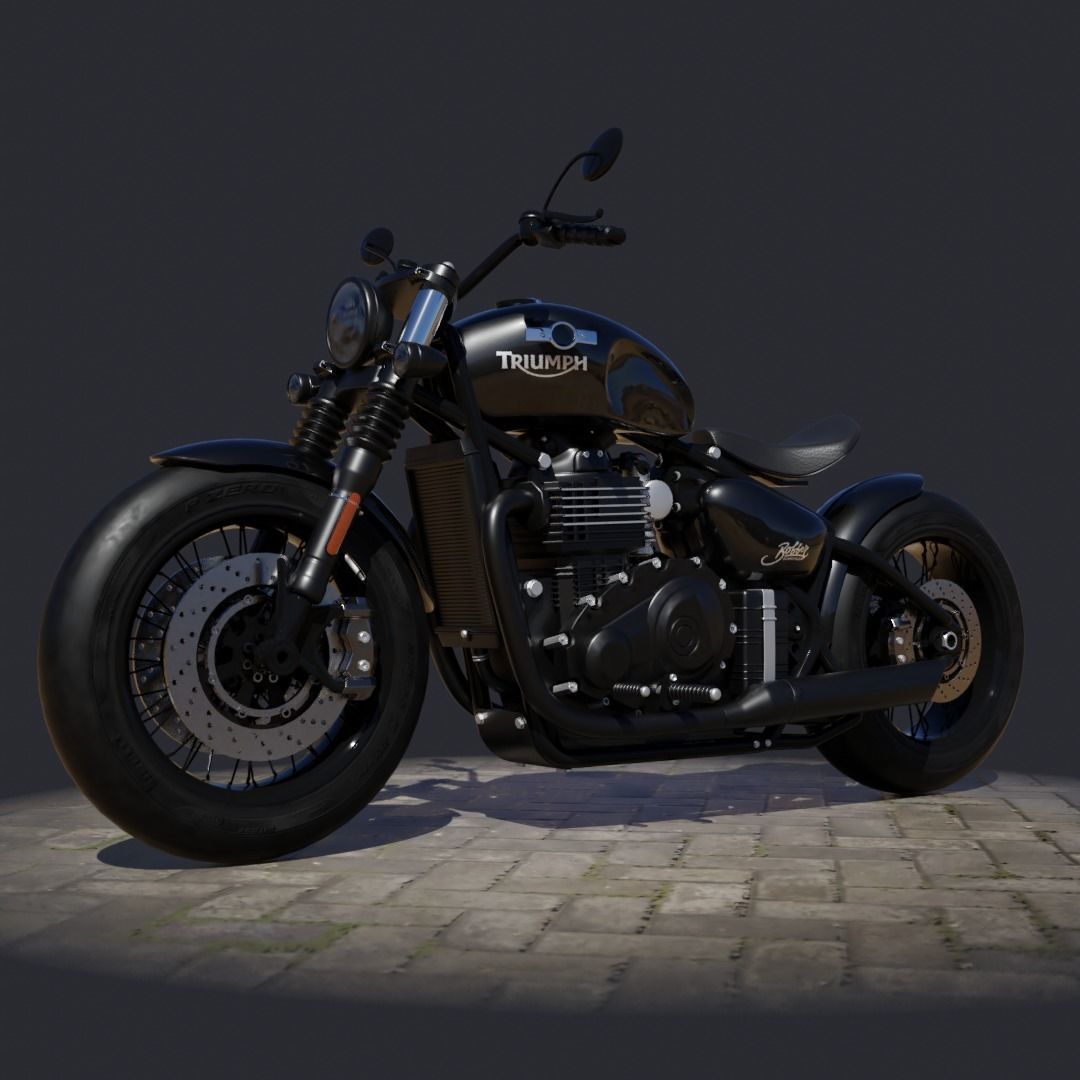 Bober Triumph 3D model_9