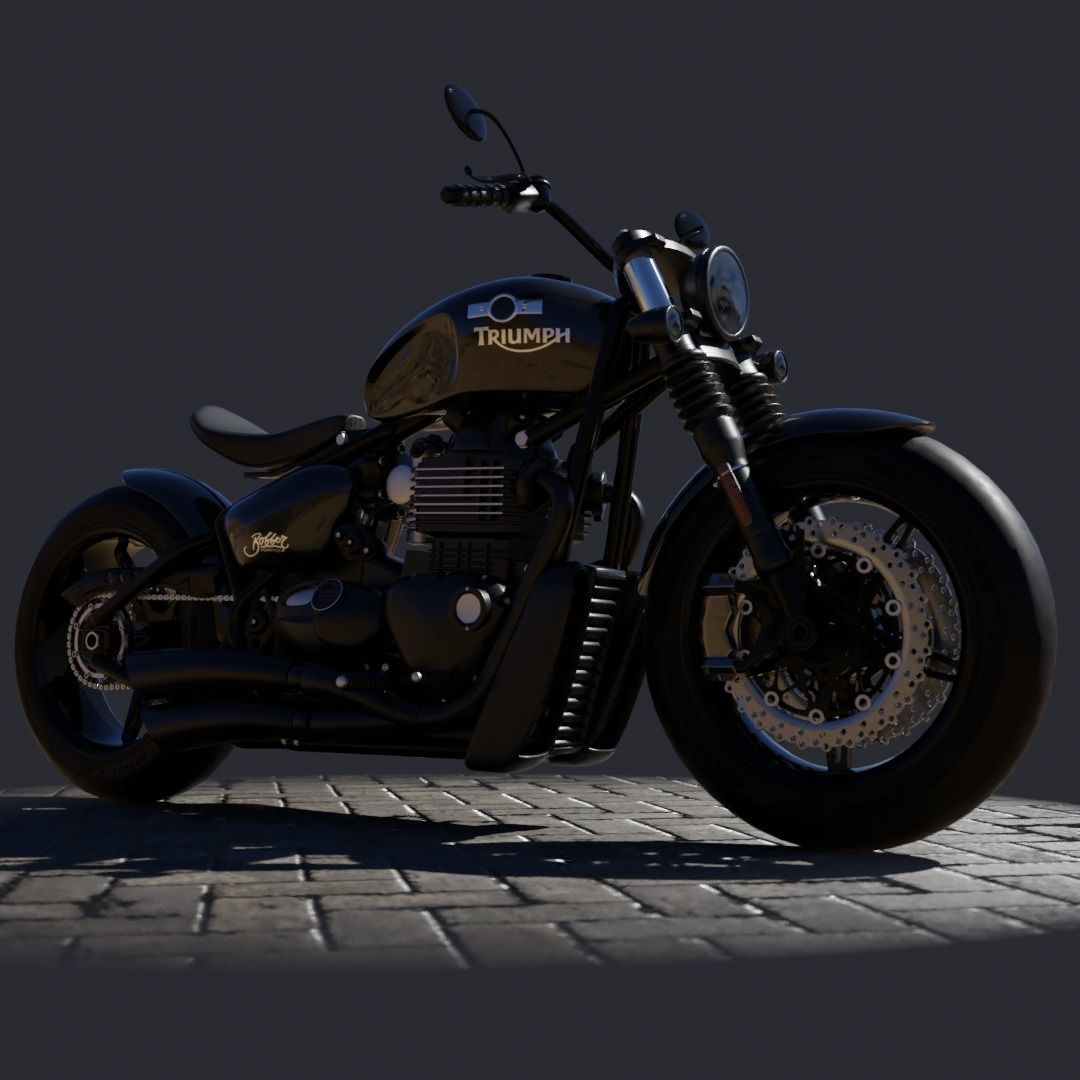 Bober Triumph 3D model_1
