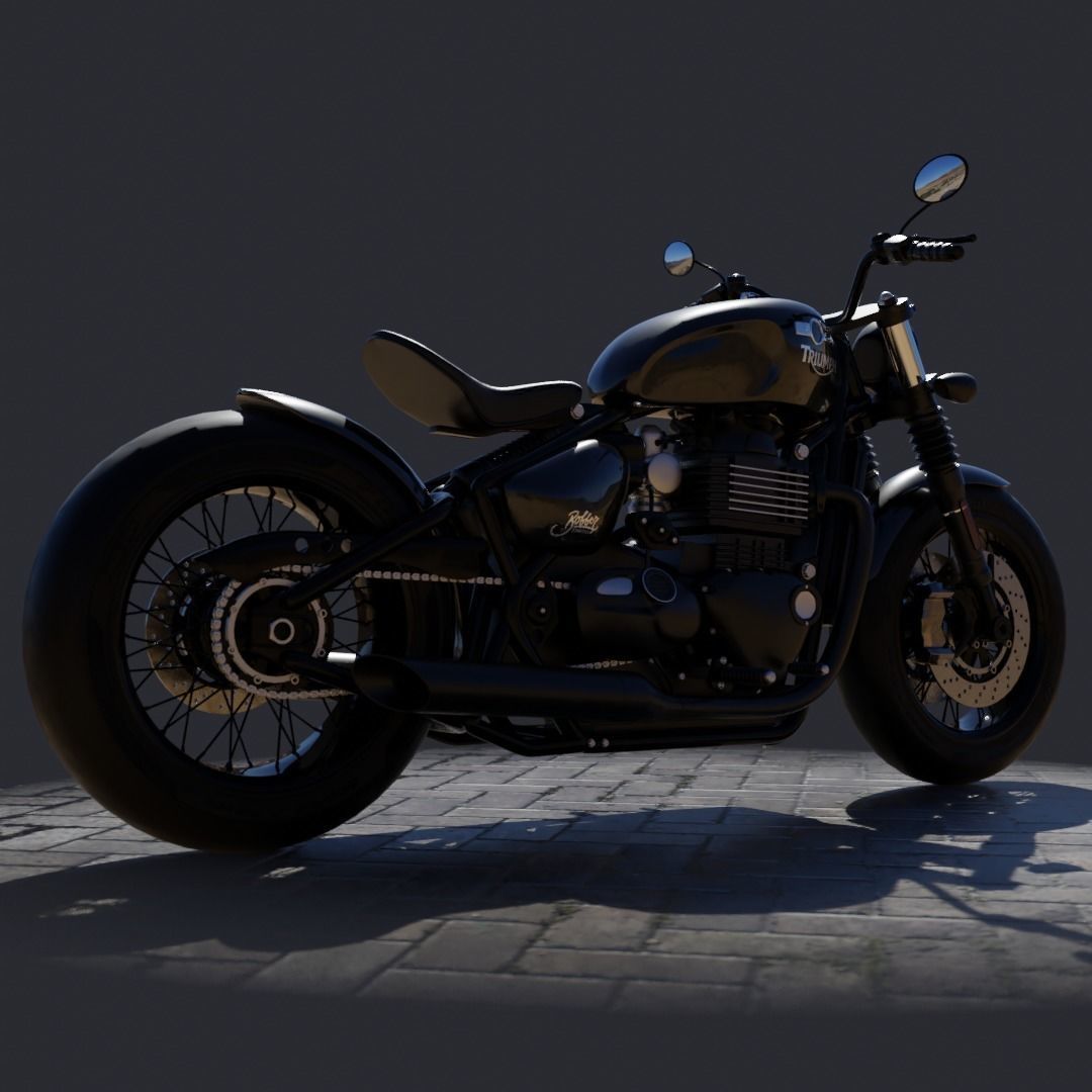 Bober Triumph 3D model_2