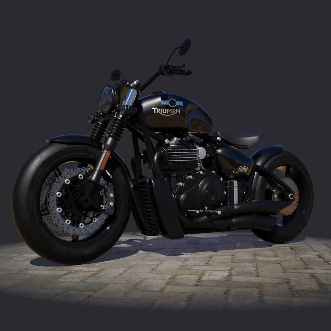 Bober Triumph 3D model_10