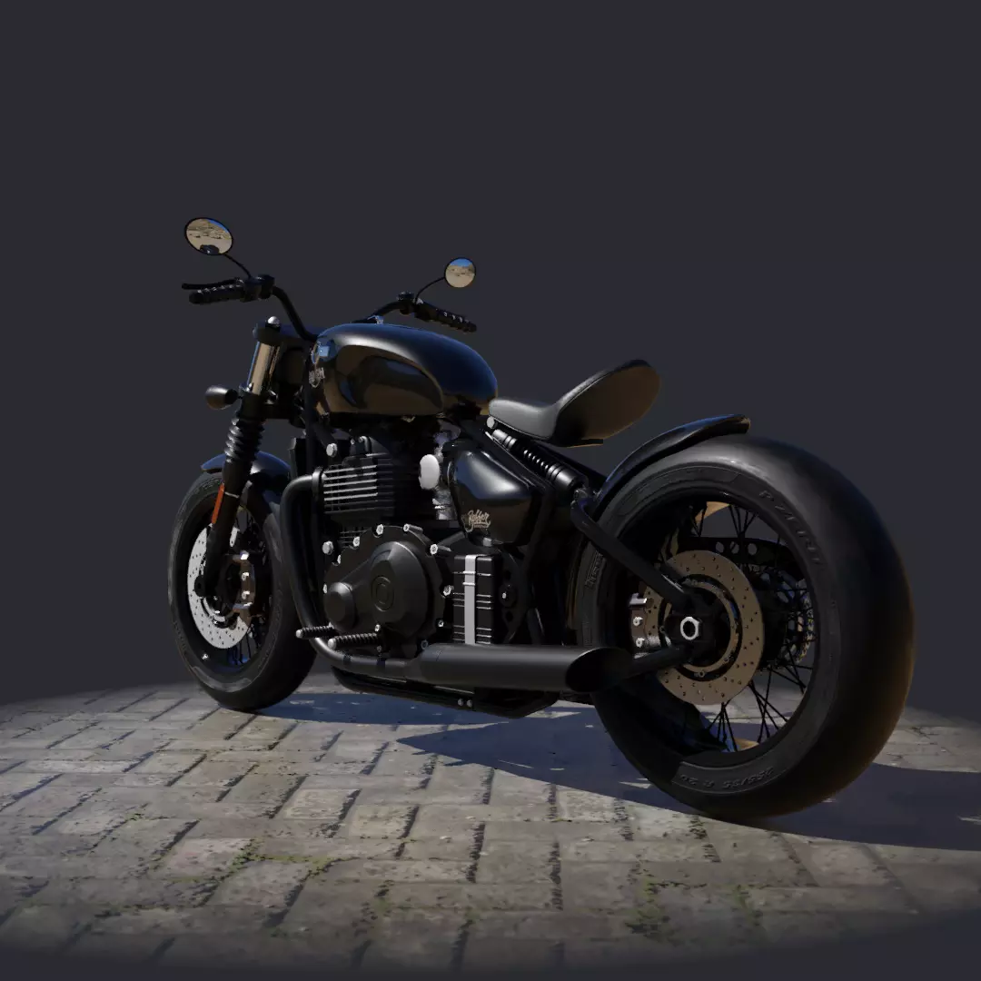 Bober Triumph 3D model_0