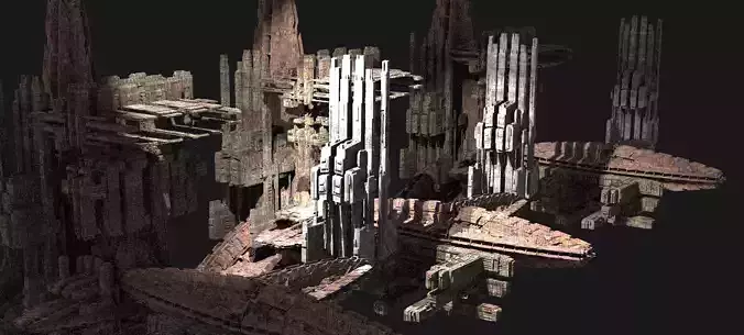 Mega City Space Station Kit bash 5