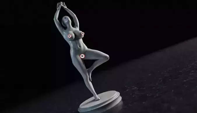Sexy girl 39 3D print model