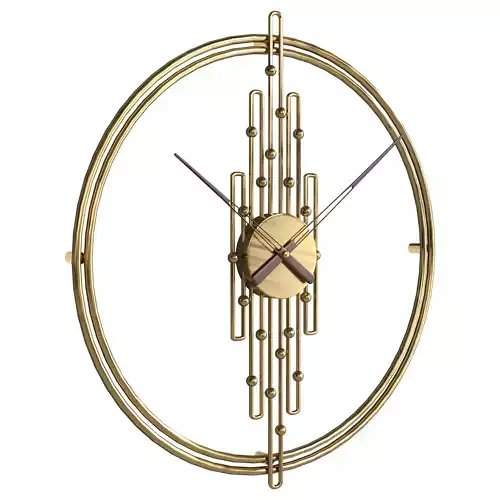 clock 4 art deco wall