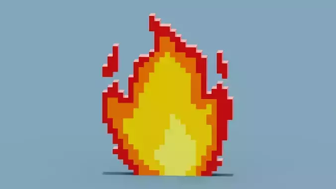 Voxel Fire