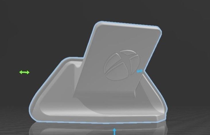 Suporte Controle Xbox Forza Horizon - Support Controller Xbox 3D model_1