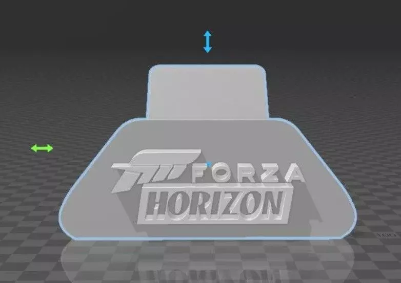 Suporte Controle Xbox Forza Horizon - Support Controller Xbox 3D model_0