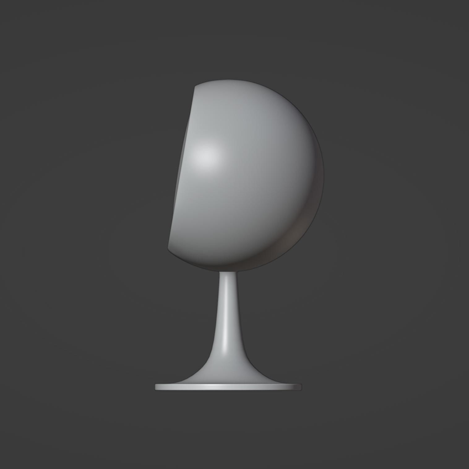 Vintage Coral Clock 3D model_5