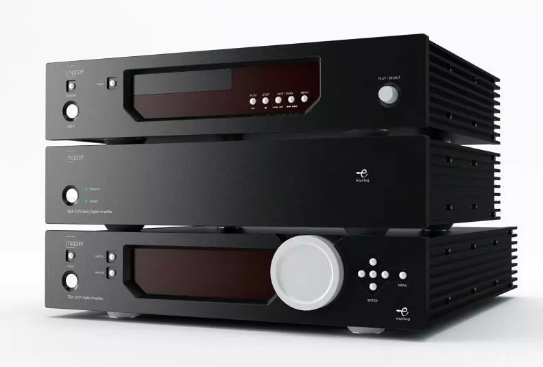 Stereo Radio Modem Cable Appliance 3D model_0