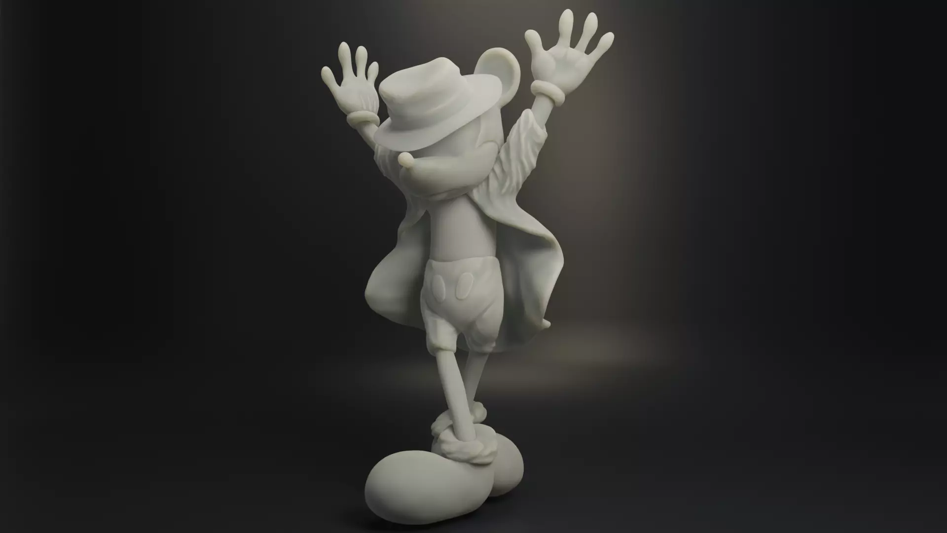 Mickey Mouse Jackson 3D print model_0