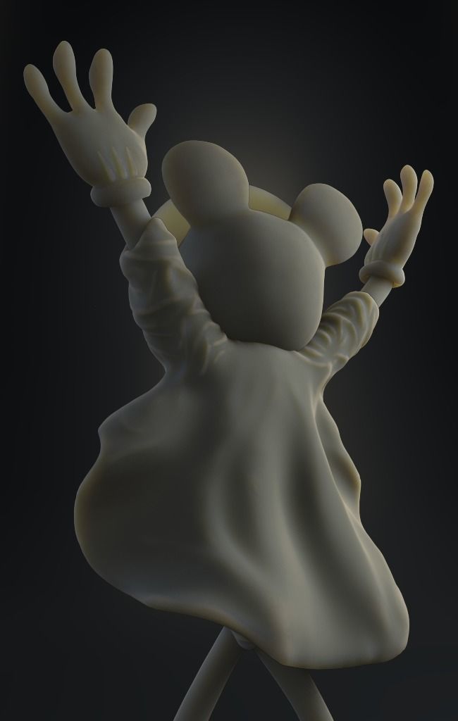 Mickey Mouse Jackson 3D print model_4