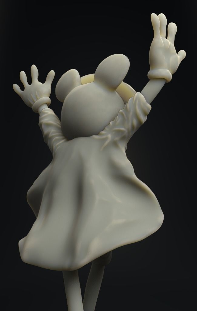 Mickey Mouse Jackson 3D print model_3