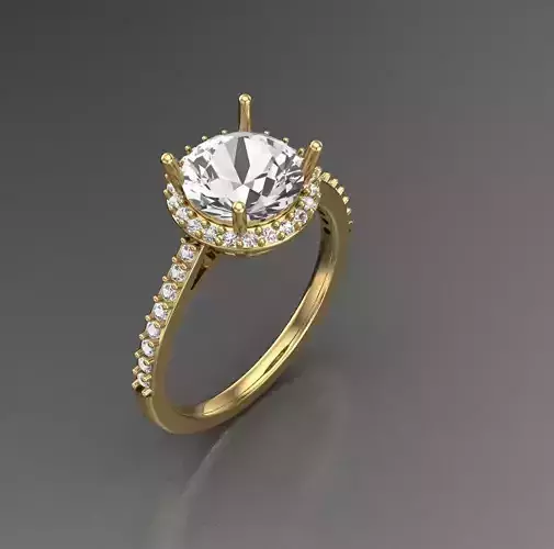 16in1 Solitaire Wedding Engagement Women Ring