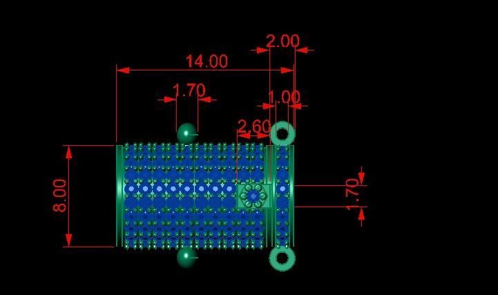 clasp round 3D print model_1