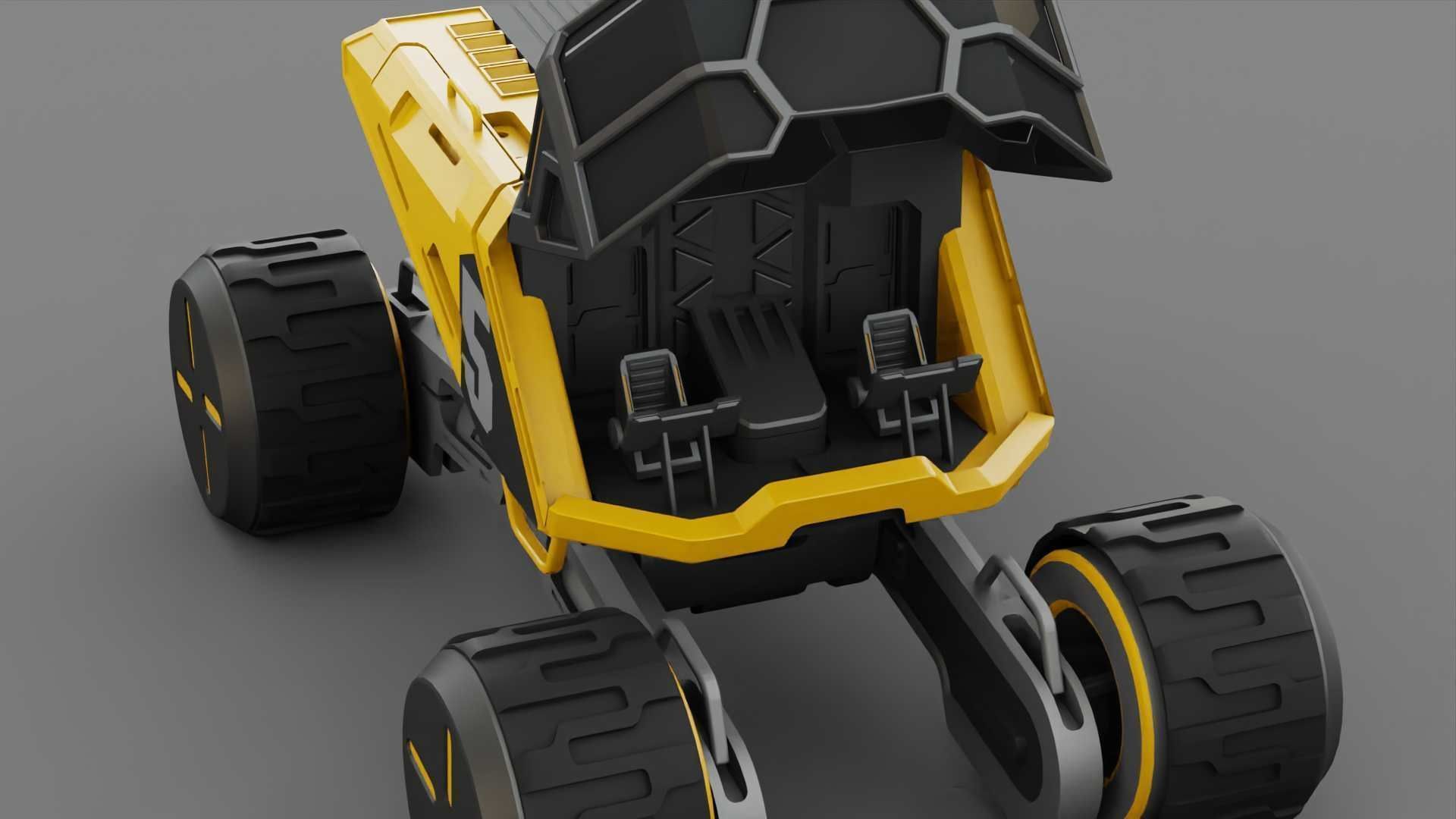 PLANET EXPLORER R20 RIGGED 3D model_20