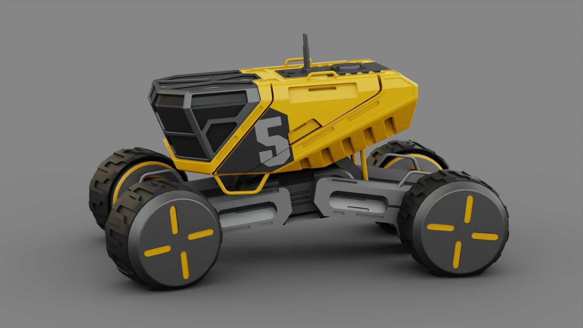 PLANET EXPLORER R20 RIGGED 3D model_1