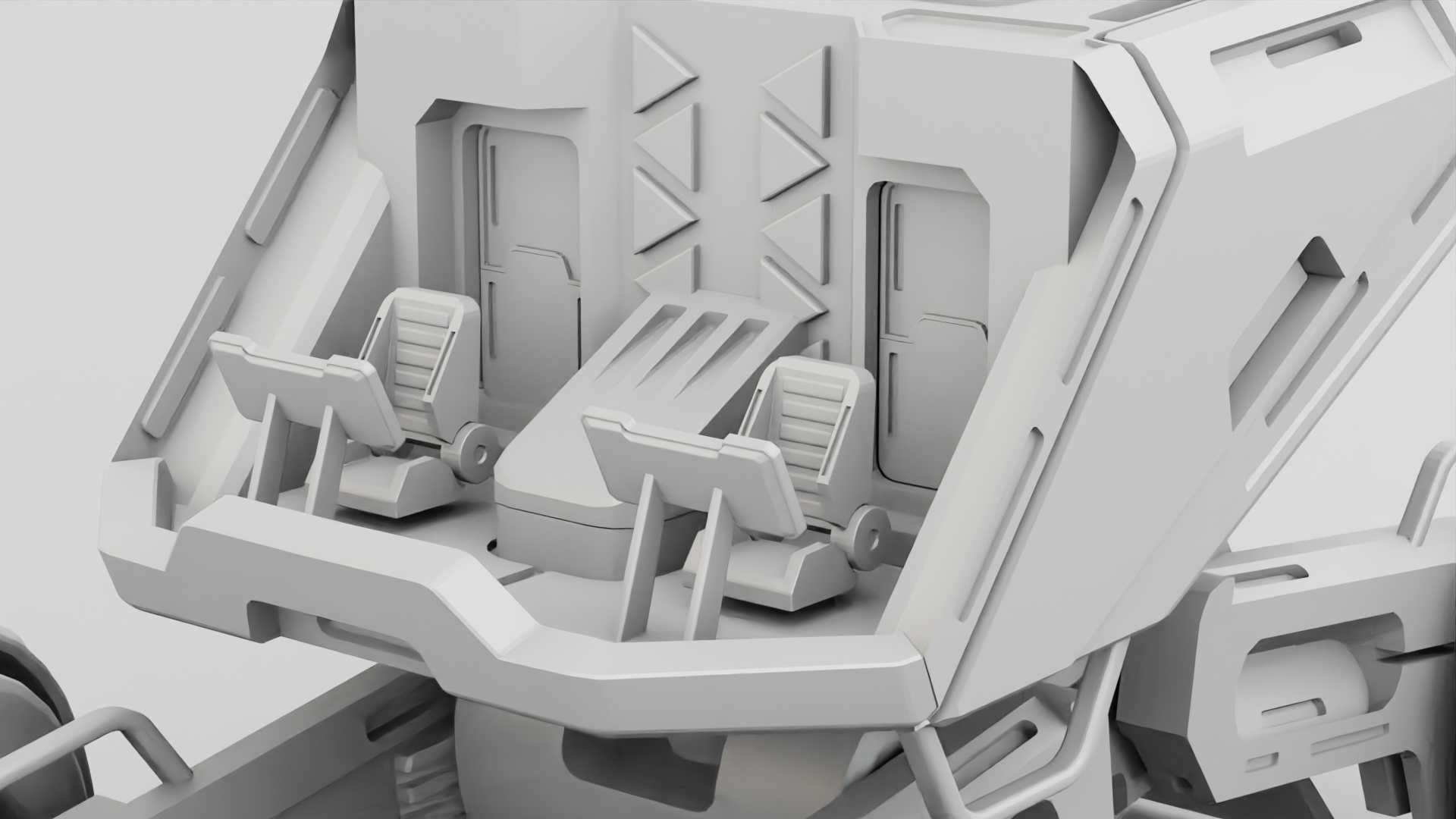 PLANET EXPLORER R20 RIGGED 3D model_35