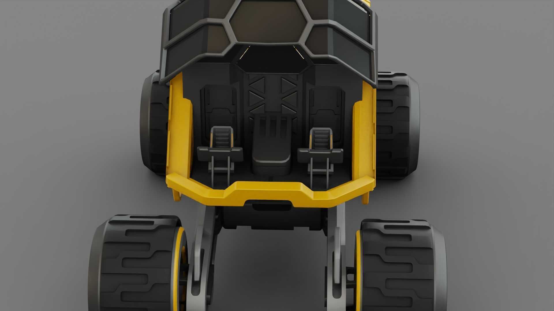 PLANET EXPLORER R20 RIGGED 3D model_21