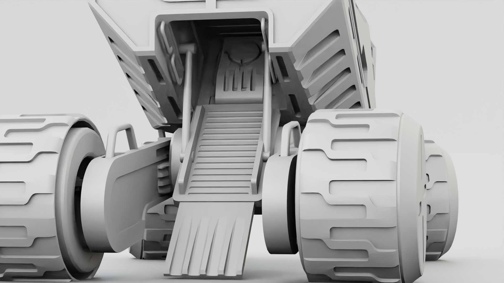 PLANET EXPLORER R20 RIGGED 3D model_33