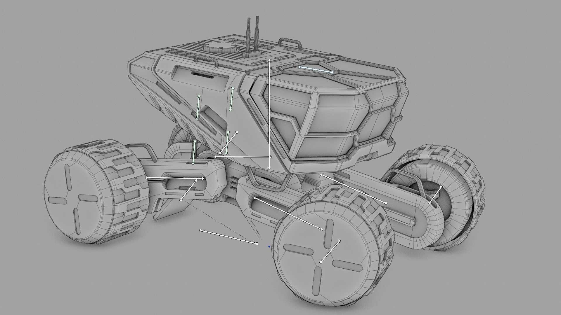 PLANET EXPLORER R20 RIGGED 3D model_36