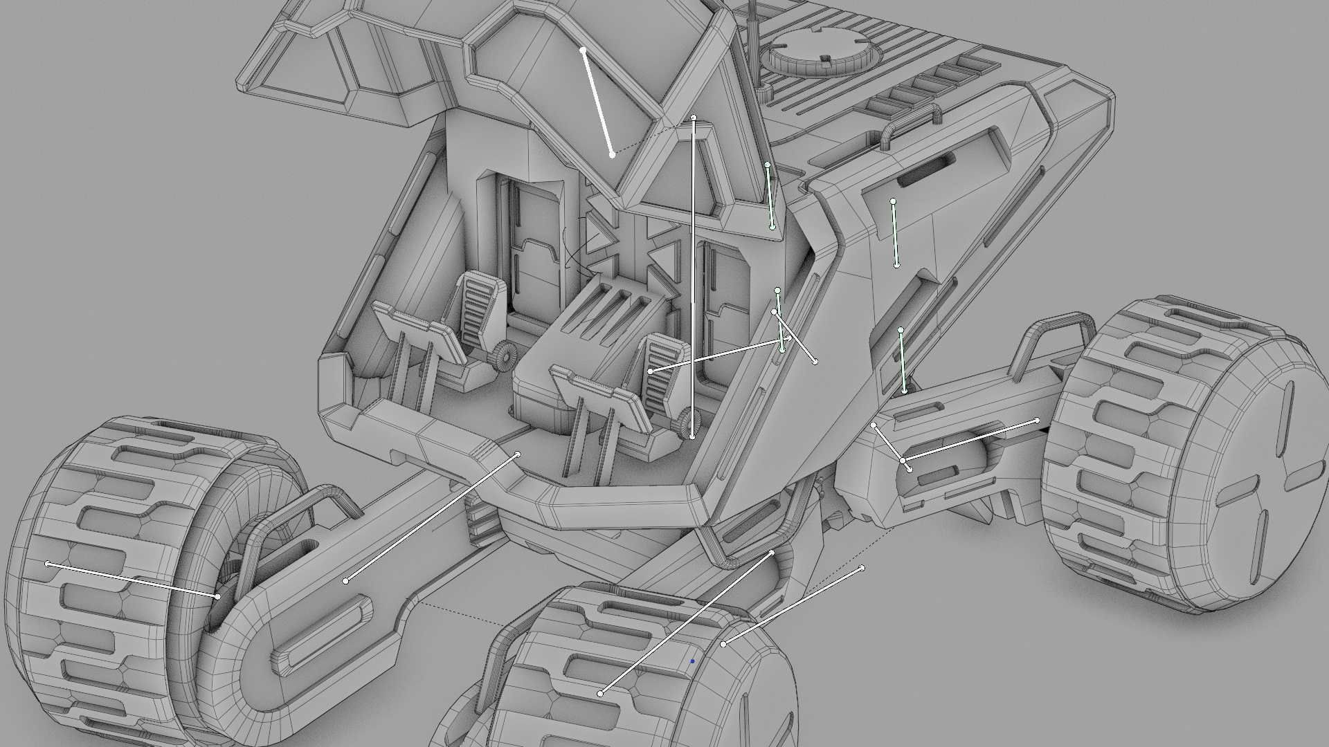 PLANET EXPLORER R20 RIGGED 3D model_40