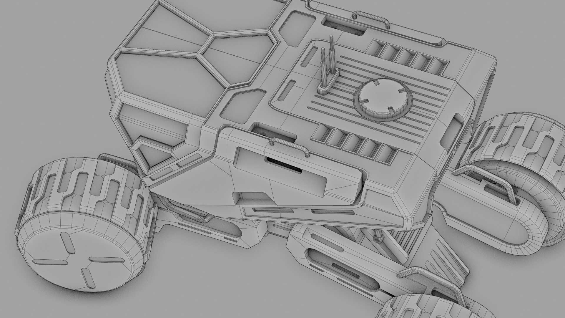 PLANET EXPLORER R20 RIGGED 3D model_39