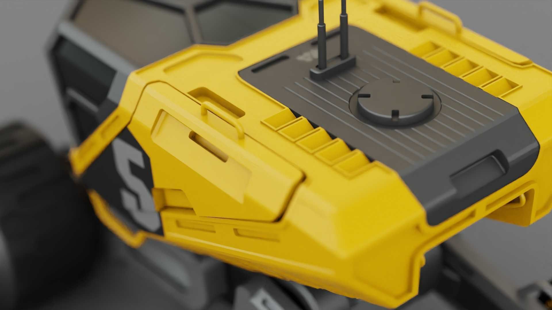 PLANET EXPLORER R20 RIGGED 3D model_26