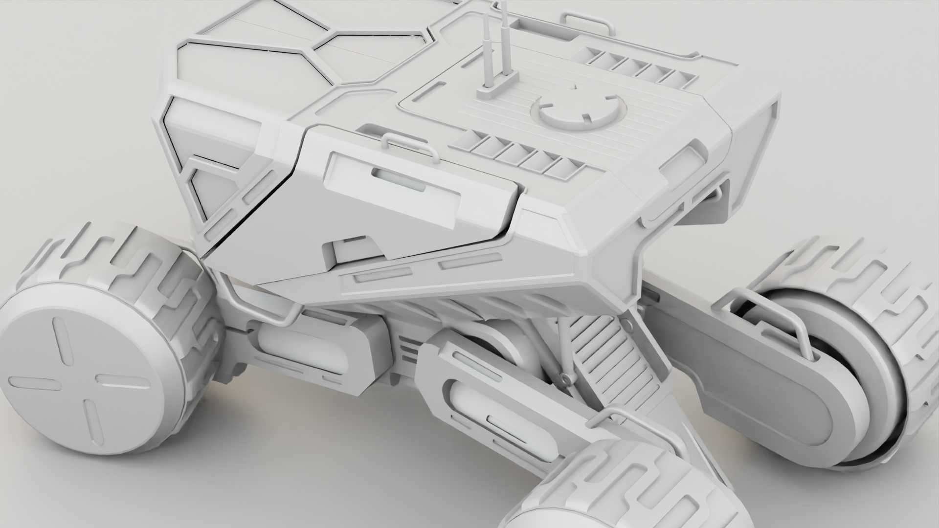 PLANET EXPLORER R20 RIGGED 3D model_34