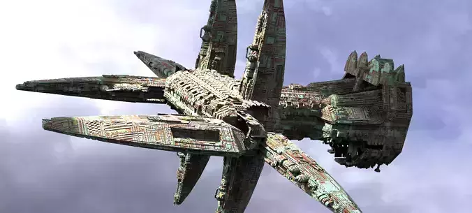 Wraith Destroyer Ship