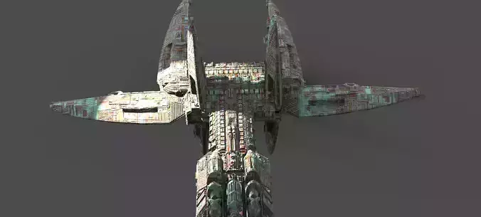 Wraith Destroyer Ship 2 