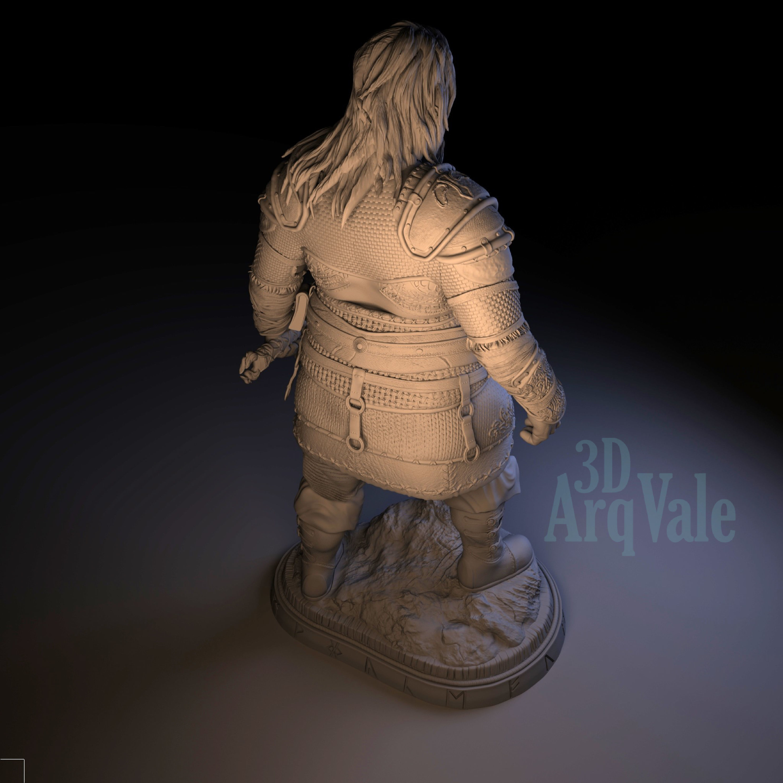 Thor - God of War Ragnarok 3D print model_23