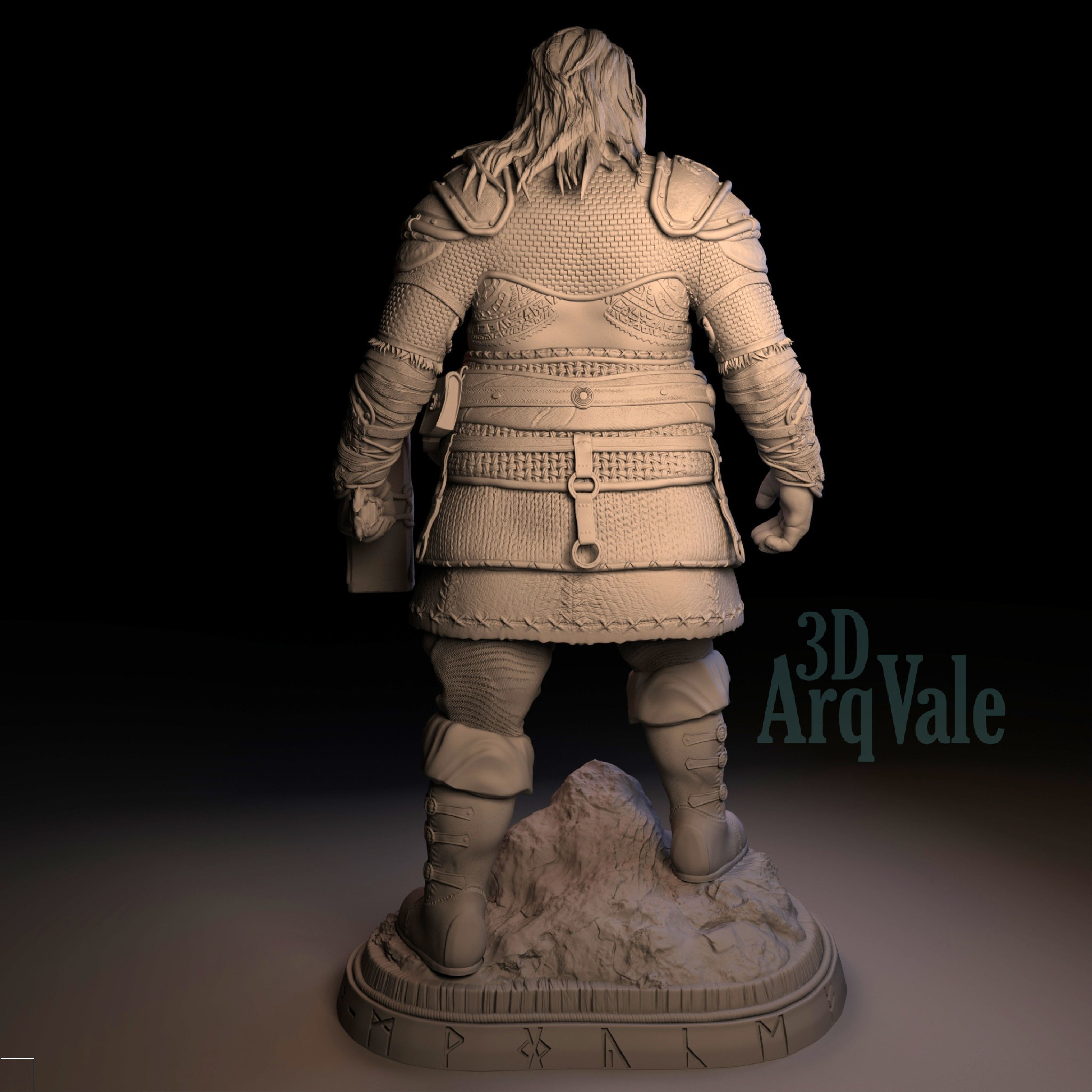 Thor - God of War Ragnarok 3D print model_6