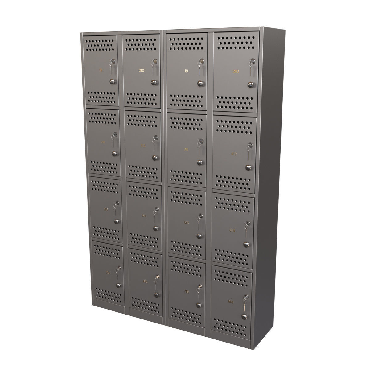 Storage Unit 3D model_4